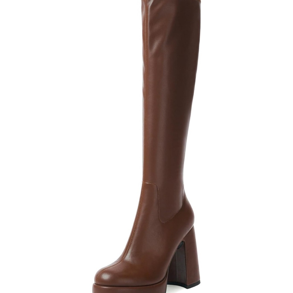 Platform Knee-High Women's Boots